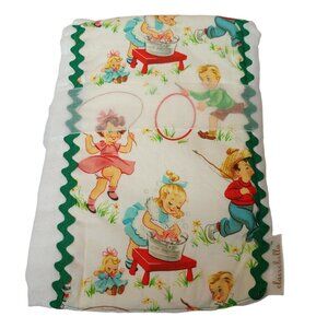 NWT ClaireBella Baby Cloth Diaper Burp Cloths Vintage Kids Washtub Doll NEW Gift